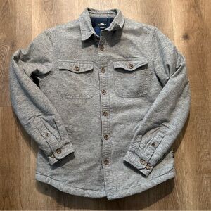 O’Neill Gravel Lined Flannel Jacket Size Small